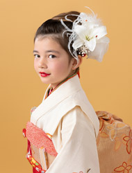 portrait of girl in kimono